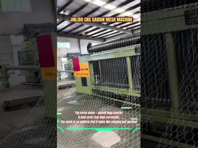 4300mmは六角形の二重ねじれワイヤー網Machinengに電流を通した