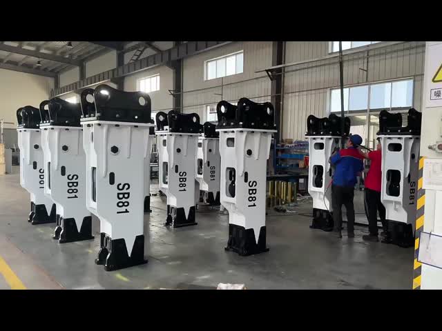 OEM Supported SB81 Box Type Hydraulic Hammer With Low Noise