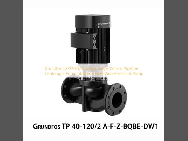 Grundfos Tp 40-120/2 単段垂直パイプライン 遠心ポンプ 耐磨ポンプ