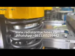 China PLC Controlled Radiator Making Machine 280M Per Minute With Easy Operation supplier