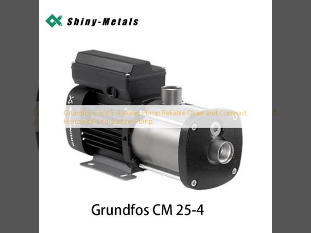 グランドフォス Cm 25-4 水ポンプ 信頼性 静かでコンパクトな水平端吸気ポンプ