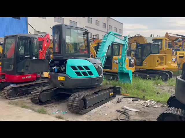 スポット 日本原産掘削機 KOBELCO SK50SR 5トンの機械工場 日本原産機械の直接販売