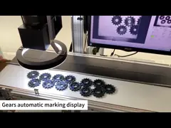 Fiber/CO2/UV lasermarkeringsmachine met CCD-camera met visueel positioneringssysteem