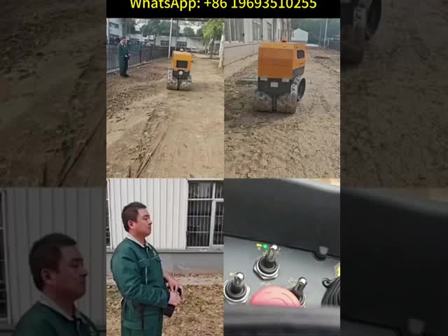1.8-тонный дорожный каток с дистанционным управлением STRC-18 с двигателем Yanmar