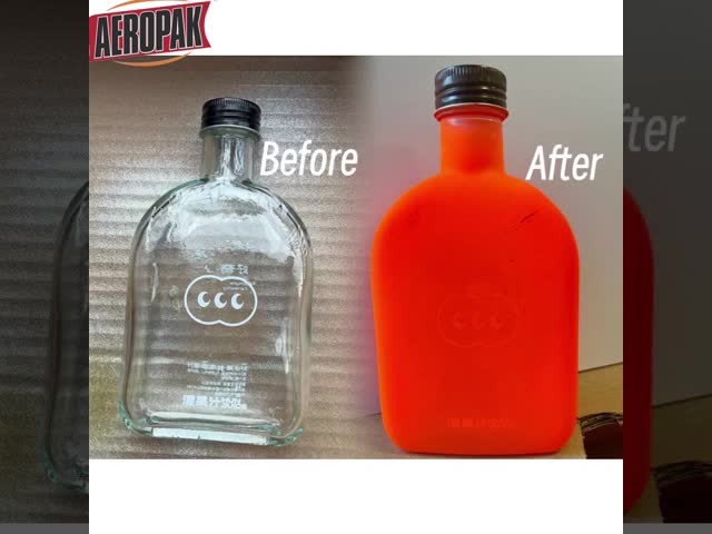 резиновая краска для пульверизатора пальто 400ml с цветом APK-8201-6 Fluo оранжевым