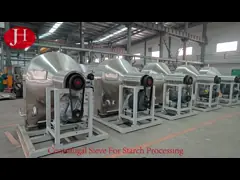 China Continuous Working Potato Starch Electric Computer Control System Making Machine supplier