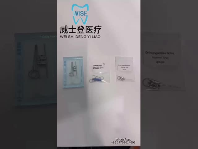 ステンレス鋼歯科器具 正常型およびキックスタンド型 オーソダンティック ミニ拡張螺旋 引き戻し ハイラクス螺旋