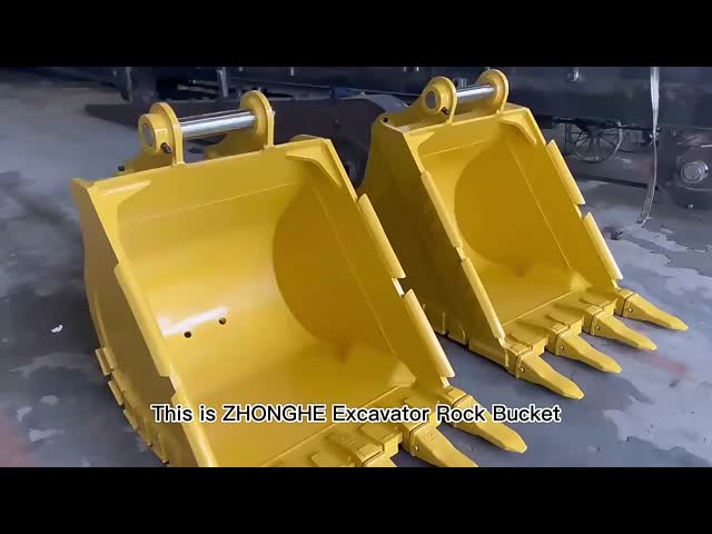耐久性のある採掘機用岩のバケツ