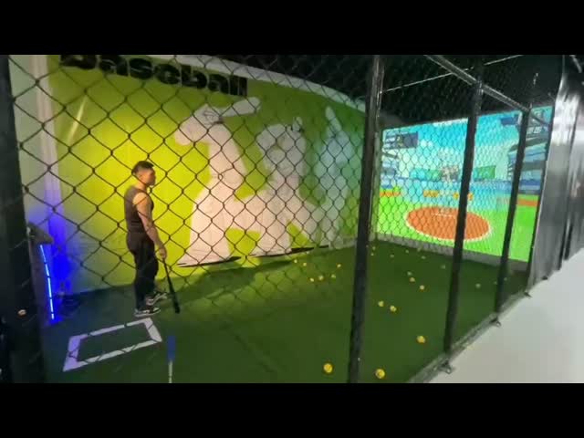 Simulation Training Digital Sport Games AR Interactive Baseball Game