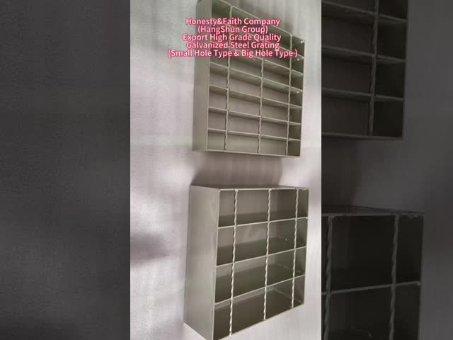 40mm Powder Coated Steel Bar Grating for Safety Fencing