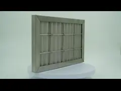 Primary Pre Air Filter Metal Mesh G4 Efficiency Heat Resistant Filter