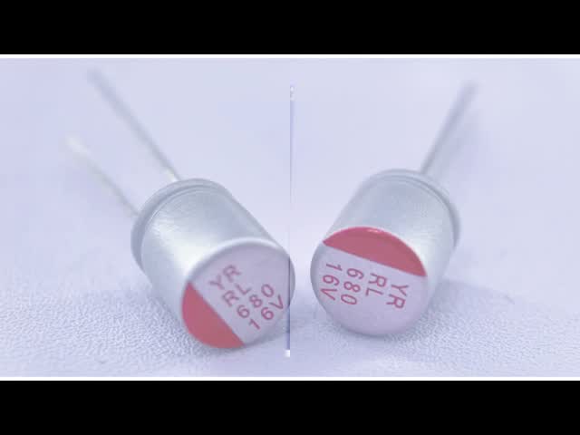 35V SMD アルミニウム電解電容器 低ESR 高波動 カスタムサイズ