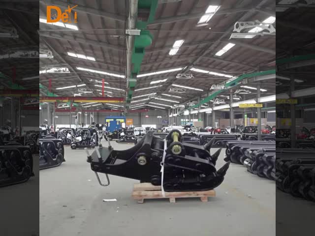 Excavator Accessories Mechanical Grapple For Grab All Kinds Simple Scrap Iron