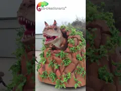 Carnotaurus Animatronic de los dinosaurios de Life Size Animatronic del fabricante para el parque de atracciones jurásico