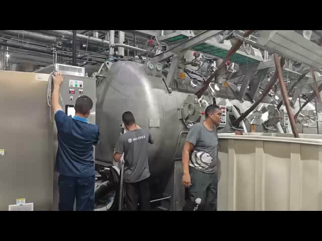 Low Consumption HTHP Soft Flow Fabric Dyeing Machine 220V 50HZ For Industry