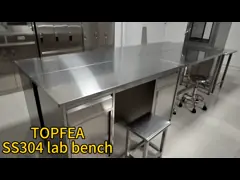 Stainless Steel Lab Workbench Furniture With Anti-Vibration Design