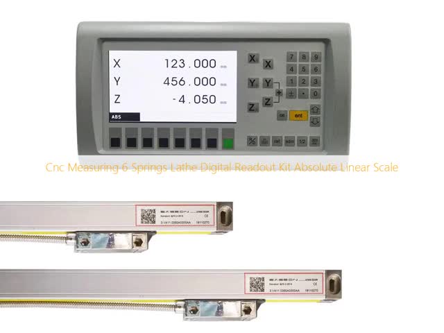 6ばねを測定するCNCは数値表示装置のキットの絶対線形スケールを旋盤にかける