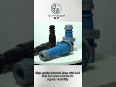 Phụ kiện điện tử công nghiệp IP67 Máy nối chống nước cho các ổ cắm ngoài trời CEE/IEC