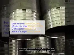 Threaded Drill Rods Built to DCDMA Specifications for Stable Deep Drilling
