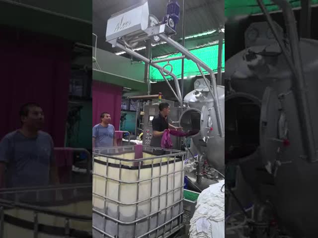 High Efficiency SUS 316L Multi Rope Soft Dyeing Machine