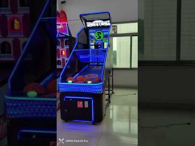 ヒーローバスケットボールマシン シューティングフープス バスケットボールゲームマシン
