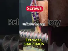Extrusora de dois parafusos de alta precisão Barril Alta resistência à corrosão e resistência ao desgaste