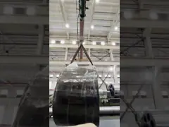 Rollo de enfriamiento de película de precisión con enfriamiento uniforme video