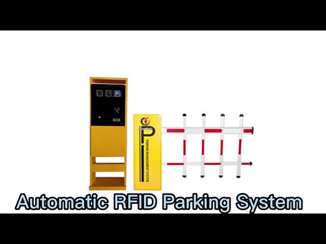 Steel Tempered Glass RFID Based Car Parking Ticket System Outdoor/Indoor