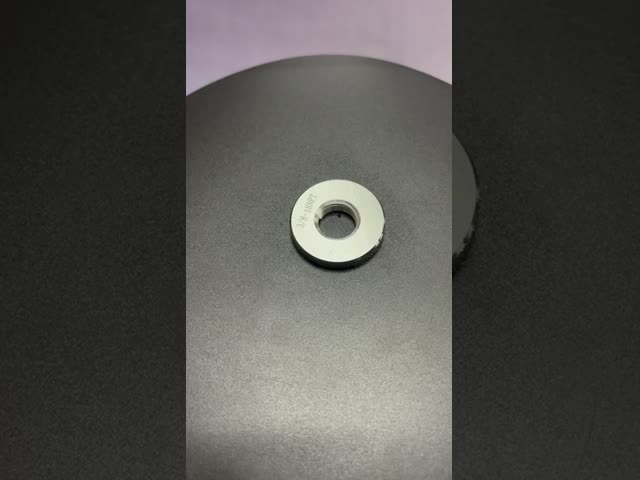 3/8-18 NPTスレッドリング・ゲージャー 内部第一級スレッド加工センター付きスレッド検査用