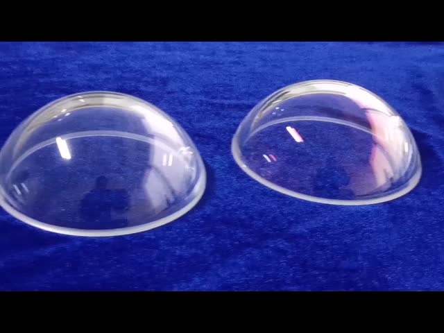 安全カメラ/顕微鏡/望遠鏡のための透明光学ドームレンズ