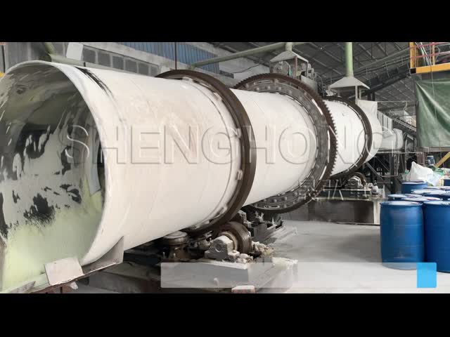 Linha de produção anticorrosiva 5 do adubo orgânico - o aço carbono da capacidade de 6 T/H fez
