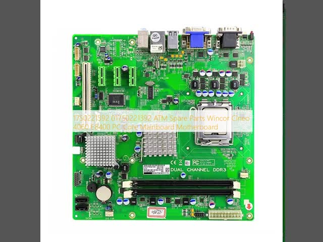 1750221392 01750221392自動支払機の予備品のWincor Cineo 4060のE8400 PCの中心のMainboardのマザーボード