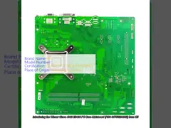 1750221392 01750221392 cartão-matriz de Mainboard do núcleo do PC de Wincor Cineo 4060 das peças sobresselentes do ATM E8400
