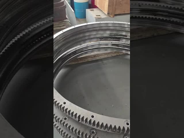 Ball Mill Large Ring Gear Wear-Resistant Cast Steel Gear Alloy Steel Support Customization