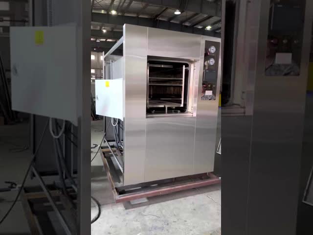 150L Horizontal Rectangular Autoclave Lifting Door Pulse Vacuum Steam Sterilizer