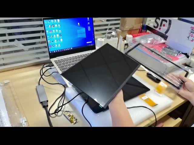 13.3'' オプティカル・ボンド FHD 1920×1080 ピクセル 容量感触画面 LCD パネル 300 ニット LED バックライト