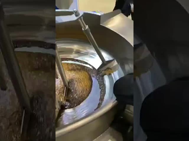 High Capacity 1000kg/h LPG Gas Cooking Kettle For Food Processing Factories