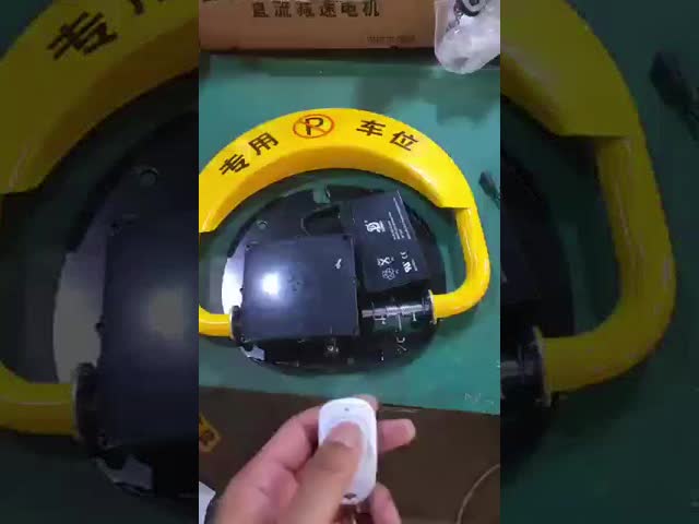 駐車管理インテリジェントパーキングロック手動操作付き自己ロック