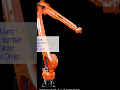 Προγραμματισμός ρομπότ Kuka KR 20 Αυτοματοποιημένη στοίβαση αγαθών Βιομηχανικό ρομποτικό χέρι