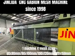 30kw PVC Coated Wire 5m Double Rack Wire Mesh Weaving Machine