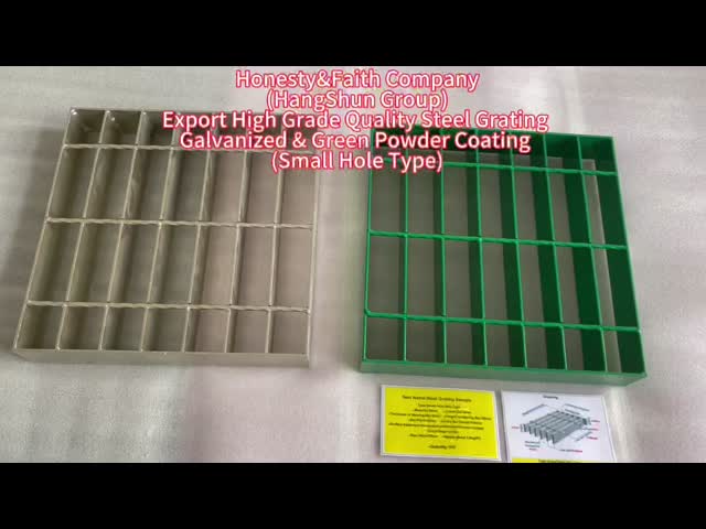 100mm Green Steel Grating for Fence and Wall Safety