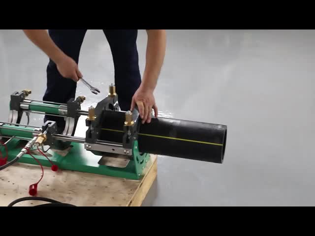 50-160mmのHdpeの管のための油圧バット融接機械