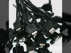 Ul1571 32 Awg Custom Harness 0.8mm Pitch 10 Pin DF52-10P-0.8C  PVC Cable