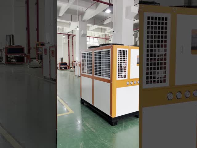 40HP 空気冷却冷却機 120KW 産業用空気冷却水冷却機 R410A