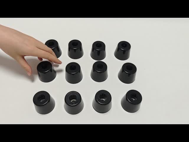 耐久の注文のゴム製プロダクト シリコーンのばねの戸当たりの取り替えのゴム先端