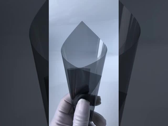 Electric Cars 1 Ply Window Tint Smoke Black Waterproof Automotive Window Tint