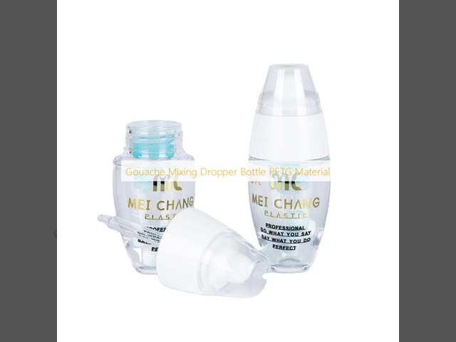 PETG Material Gouache Mixing Dropper Bottle Screen Printing（MC-901）