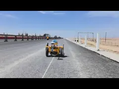 Smart  Pre Marking Robot  Machine Road Marking  - Satellite Positioning video