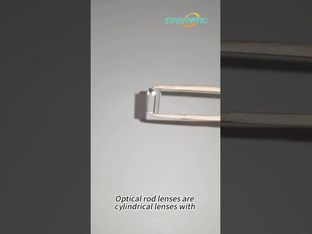Lente Grin Rod BK7 Lente cilíndrica colimadora de foco
