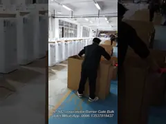 Stainless Steel Car Park Barrier Gate 200W 1.5s-6.0s Adjustable Speed IP54